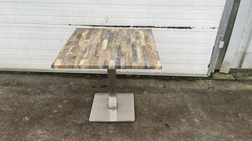 5 stuks horeca restaurant buiten terras tafels 70x70 beschikbaar voor biedingen