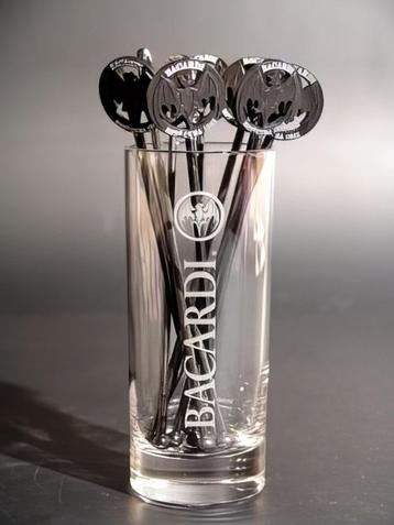 Bacardi Roerstaafjes ( Stirrers ) 6 stuks ( 01 beschikbaar voor biedingen