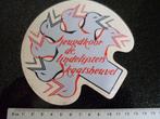 ruit sticker jeugdkoor de lindelijsters kaatsheuvel logo, Verzenden, Zo goed als nieuw, Bedrijf of Vereniging