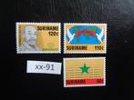suriname - 100 jaar esperanto / postfris 1987 (xx-91), Ophalen of Verzenden, Postfris