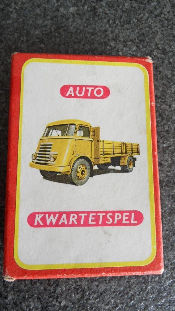 DAF frontstuur vrachtwagens automobilia kwartet, Verzamelen, Automerken, Motoren en Formule 1, Zo goed als nieuw, Auto's, Verzenden