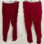 Dames chino pantalon broek skinny bordeaux rood rits S M, Kleding | Dames, Broeken en Pantalons, Maat 38/40 (M), Ophalen of Verzenden