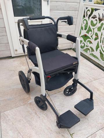 Rollz motion  nieuwstaat  rolstoel en rollator  beschikbaar voor biedingen