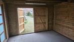 Mooie blokhut/garage 5 mtr x 3,5 mtr, Tuin en Terras, Tuinhuizen, Ophalen, Blokhut, Hout, 200 tot 400 cm