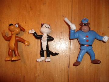 Pif en Hercules Yolanda pvc figuren set tekenfilm beschikbaar voor biedingen