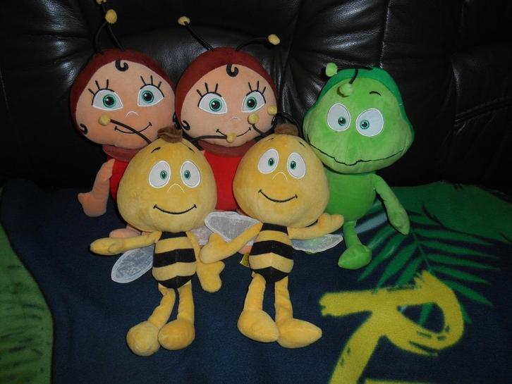 Knuffels van Studio 100 van de Maja de bij serie 5 euro p st, Kinderen en Baby's, Speelgoed | Knuffels en Pluche, Gebruikt, Overige typen