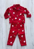 Kerst Primark pyjama rood fleece pakje warme pyjama setje 86, Nacht- of Onderkleding, Jongetje of Meisje, Ophalen of Verzenden