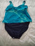 Tankini maat 48, Kleding | Dames, Badmode en Zwemkleding, Ophalen of Verzenden, Zo goed als nieuw, Blauw, Badpak