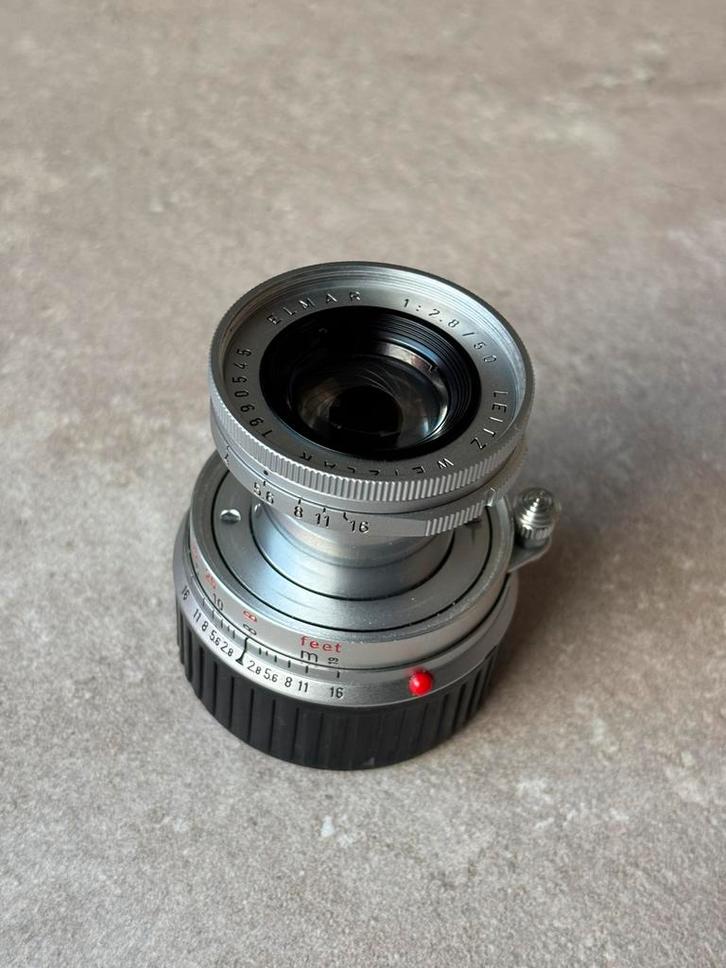 Leica Elmar 50mm F/2.8 [Leica M], Audio, Tv en Foto, Fotografie | Lenzen en Objectieven, Zo goed als nieuw, Standaardlens, Ophalen of Verzenden