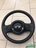 Mini Stuurwiel met Stiksels 6063089 met Airbag en Claxonknop, Ophalen of Verzenden, Gebruikt, Mini
