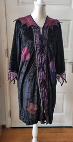 Fluwelen heksenjurk jonkvrouw mt 140 Halloween en carnaval, Ophalen of Verzenden, Zo goed als nieuw, 134 t/m 140, Jongen of Meisje