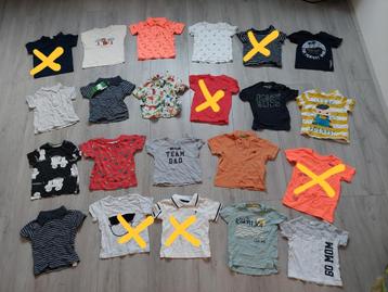 T-shirts maat 74 jongen shirts t-shirt shirt hemd singlets beschikbaar voor biedingen
