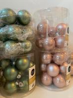 Kerst Kerstballen en slingers Roze Mint en Wit, Diversen, Kerst, Ophalen, Zo goed als nieuw