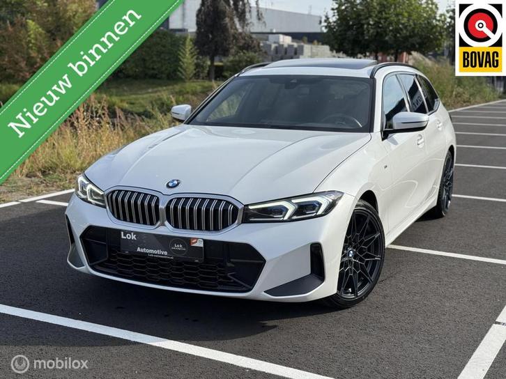 BMW 3-serie Touring 320i PANO|LED|TRKHK|MEMORY|CAMERA|SFEER, Auto's, BMW, Bedrijf, Te koop, 3-Serie, ABS, Achteruitrijcamera, Airbags