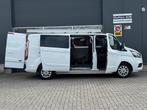 Ford Transit Custom 2.0 TDCI 130pk L2H1 Limited DC 5P | Navi, Euro 6, 4 cilinders, Lichtsensor, Wit