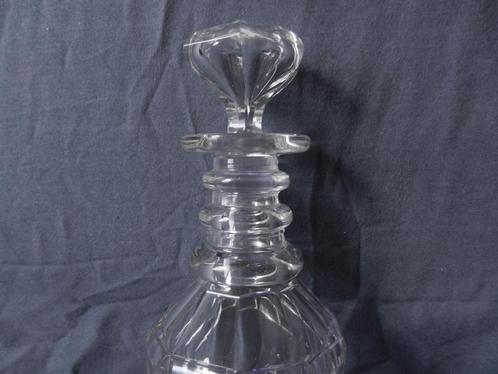 Antieke glazen karaf met stop Engels / Duits 19e eeuw, Antiek en Kunst, Antiek | Glas en Kristal, Ophalen of Verzenden