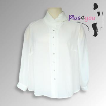 30592 Zgan Mooie ecru blouse Canda mt 48  K14 beschikbaar voor biedingen