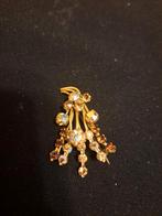 Broche, Ophalen of Verzenden, Zo goed als nieuw, Zilver, Overige materialen