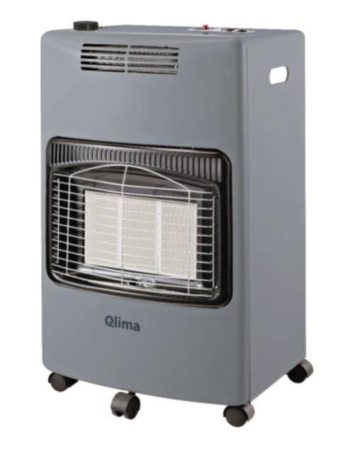 Hybride Gaskachel GH 959 RF grijs, Huis en Inrichting, Kachels, Nieuw, Vrijstaand, Gaskachel, Gas, Ophalen