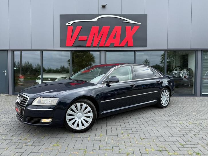 Audi A8 4.2 FSI V8 Quattro Lang Aut Leder Navi Xenon Bluetoo, Auto's, Audi, Bedrijf, Te koop, A8, 4x4, ABS, Airbags, Airconditioning