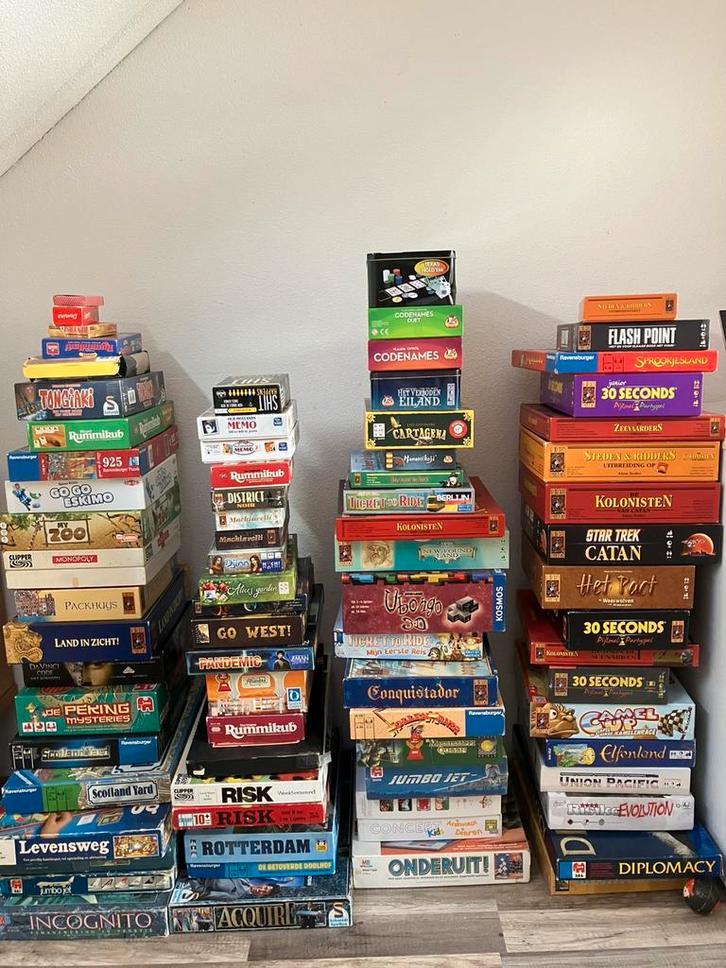 Bordspellen, van gratis tot € 50, Hobby en Vrije tijd, Gezelschapsspellen | Bordspellen, Zo goed als nieuw, Ophalen