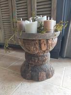 Stoere oude vijzel, Ophalen