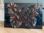 3D vlinder schilderij, Ophalen