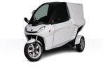 Carver Cargo 5.4 kWh | 100% Elektrisch | 45 km/u | Bluetooth, Auto's, Gebruikt, 5 kWh, 1 stoelen, Wit