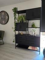 Mooie mangohouten kast - zo goed als nieuw!, Ophalen, Zo goed als nieuw, Minder dan 150 cm, 150 tot 200 cm