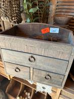 Console, ladenkastje, driftwood, Ophalen of Verzenden, Juf Brocante, Juf Brocante, Juf Brocante