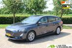 Ford Focus Wagon 1.0 EcoBoost Titanium Business Trekhaak, ri, 65 €/maand, Gebruikt, Blauw, Origineel Nederlands