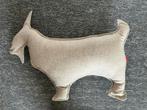 Beige Geitenkussen - Decoratief Linnenlook, Huis en Inrichting, Ophalen, Zo goed als nieuw, Beige, Overige vormen