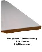 Aanbieding Mdf plinten, Ophalen, Nieuw, Mdf, 200 tot 250 cm