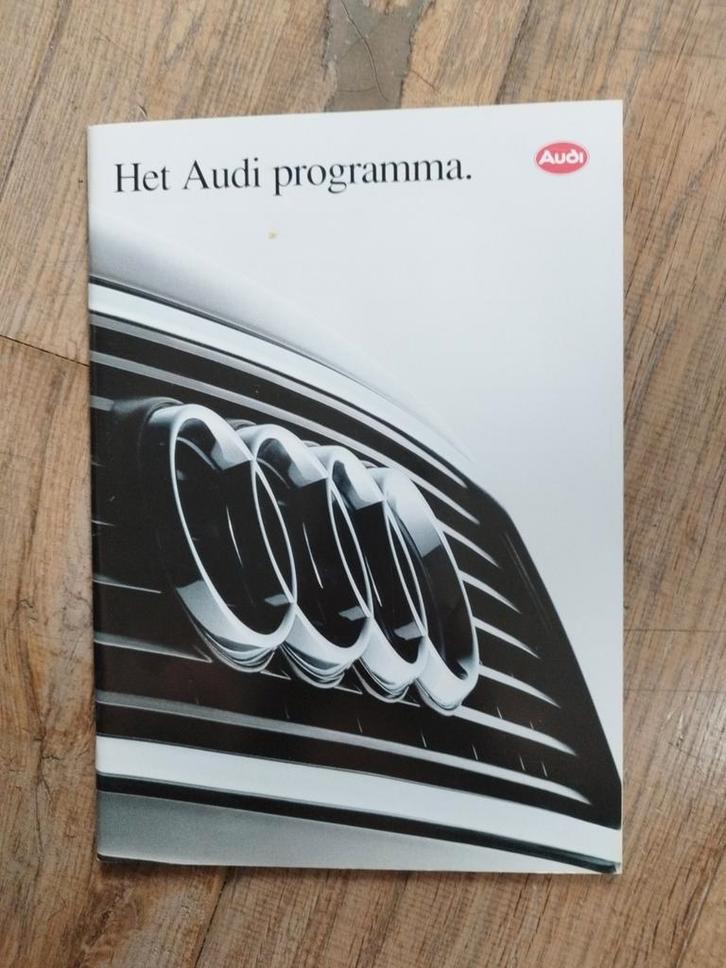Audi Programma 1991 - Brochure, Boeken, Auto's | Folders en Tijdschriften, Zo goed als nieuw, Audi, Ophalen of Verzenden