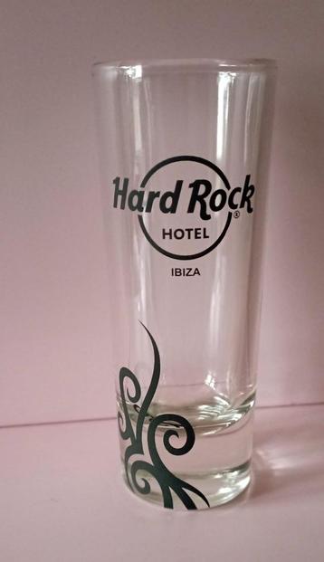 Hard Rock Hotel shotglas, Hardrock borrelglaasje Ibiza