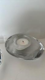 Waxinelicht RCR Italië Cristallo Al Piombo Kristal Helder, Antiek en Kunst, Antiek | Glas en Kristal, Ophalen of Verzenden