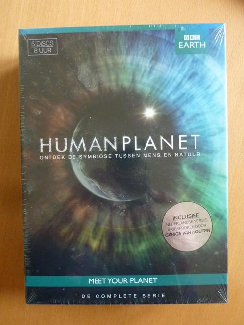 Human planet - BBC earth - 5 disc - nieuw in verpakking, DVD, Cd's en Dvd's, Dvd's | Documentaire en Educatief, Nieuw in verpakking