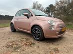 Fiat 500 1.2 C 2008 roze-gold, Auto's, Voorwielaandrijving, Euro 5, Stof, 840 kg