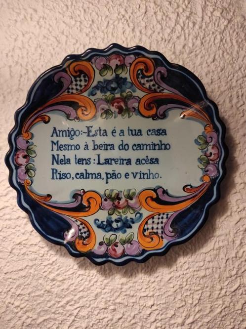 Portugees wandbord (ca 1950), Antiek en Kunst, Antiek | Wandborden en Tegels, Ophalen of Verzenden