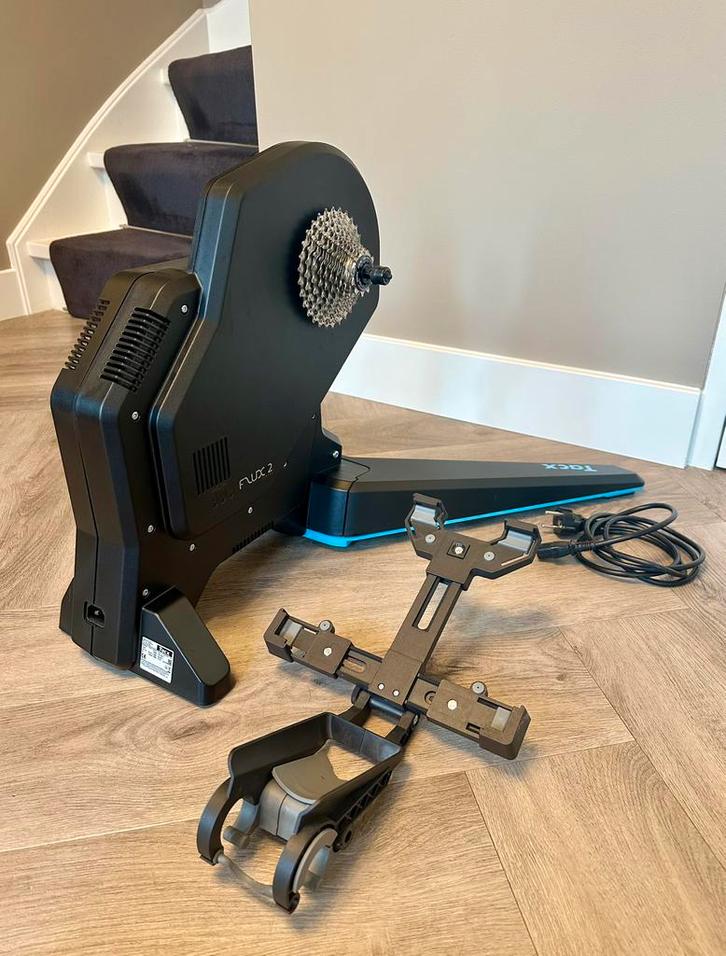 *TIP* Tacx Flux 2 Smart T2980 met 11-speeds Shimano cassette, Sport en Fitness, Wielrennen, Zo goed als nieuw, Overige typen, Ophalen