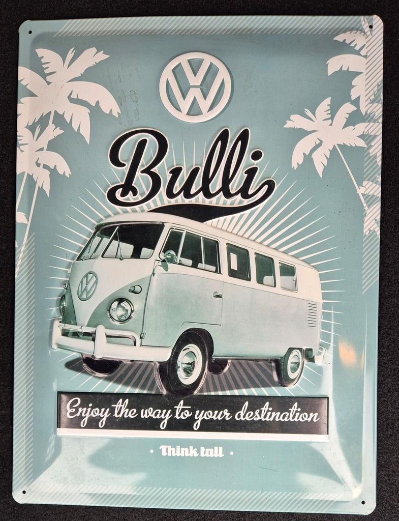 Auto reclame schilt VW Transporter, Ophalen of Verzenden, Nieuw, Auto's