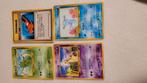 4 oude pokemon kaarten pocket monster, Ophalen of Verzenden, Meerdere kaarten