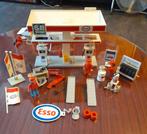 Vintage Playmobil Esso Tankstation (Niet Compleet), Ophalen of Verzenden, Gebruikt