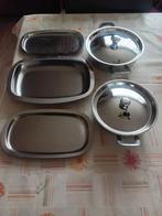 Verzilverde dekschalen en vleesschalen, Huis en Inrichting, Keuken | Potten en Pannen, Ophalen of Verzenden, Overige materialen