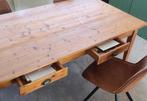 Eettafel, niet meer niet minder, Huis en Inrichting, Tafels | Eettafels, Ophalen, Gebruikt, Rechthoekig