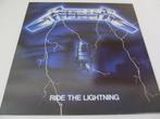 Metallica - Ride the Lightning ( lp), Cd's en Dvd's, Vinyl | Hardrock en Metal, Ophalen, Zo goed als nieuw