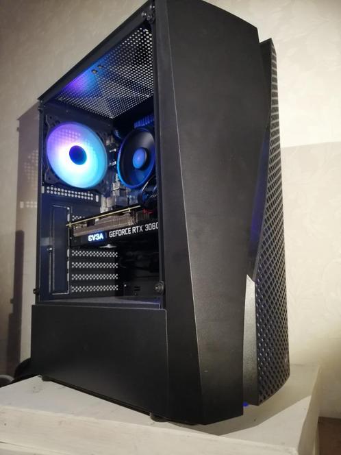 gaming pc 3060ti ryzen 7 met garantie, Computers en Software, Desktop Pc's, Zo goed als nieuw, 4 Ghz of meer, 16 GB, Met videokaart