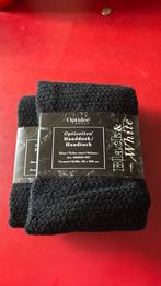 Optidee , Opticotton handdoek, Huis en Inrichting, Badkamer | Badtextiel en Accessoires, Ophalen of Verzenden, Nieuw, Zwart, Handdoek