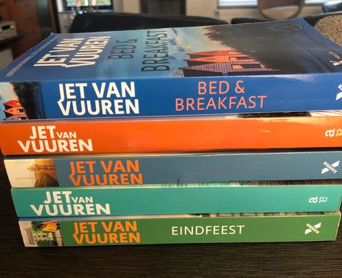 Jet van Vuuren 5 titels, Boeken, Detectives, Zo goed als nieuw, Ophalen of Verzenden