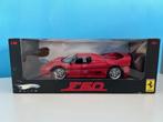 FERRARI F50 1:18 HOT WHEELS ELITE, Ophalen of Verzenden, Nieuw, Auto, Hot Wheels